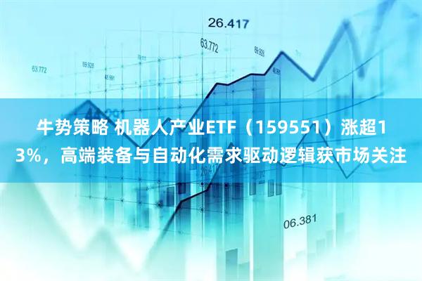 牛势策略 机器人产业ETF（159551）涨超13%，高端装备与自动化需求驱动逻辑获市场关注